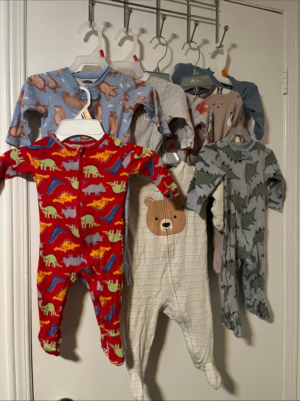 8 Print Footed One-Piece for Kids